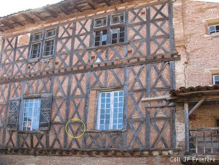 Façade à colombage